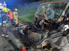 VU - Person eingeklemmt, A3 Richtung Würzburg, 12.05.2022